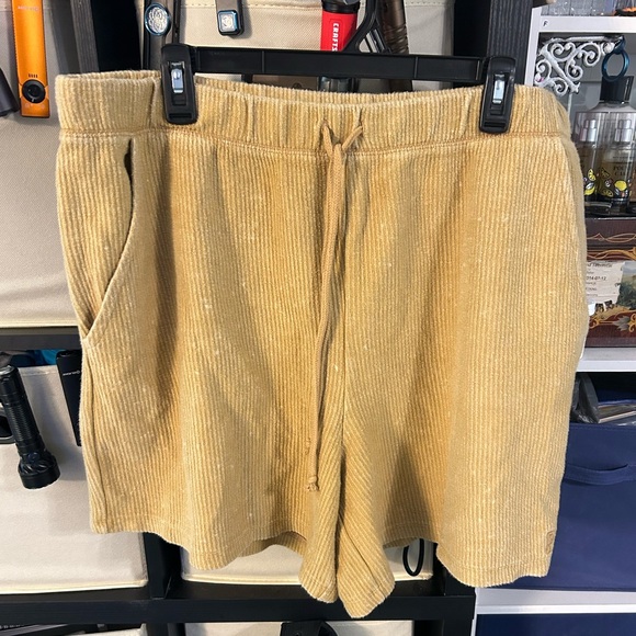 BNWT PINK By Victoria’s Secret Size XXL Mustard Dad Short - Picture 2 of 10